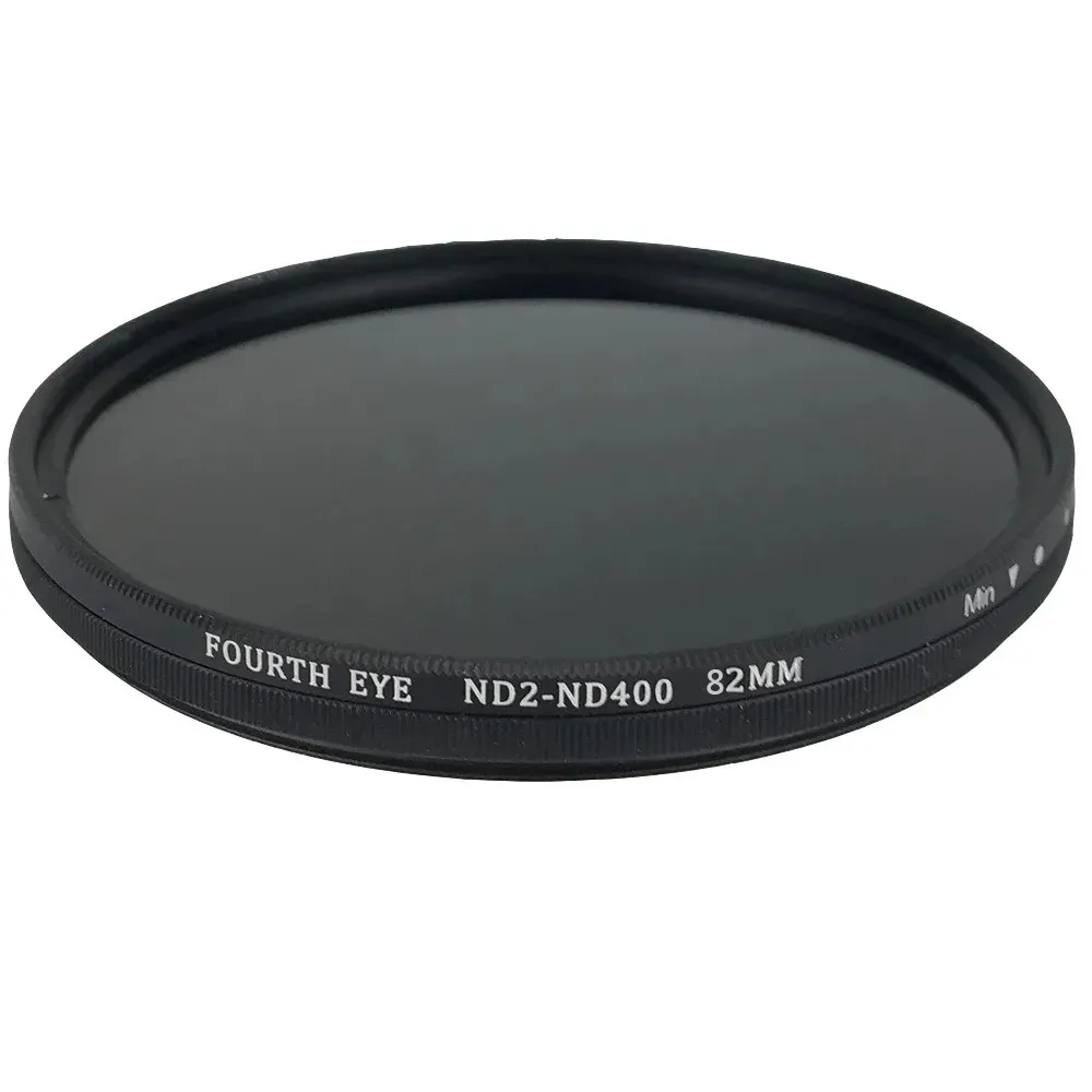 【捷華】Fourth EYE 可調ND減光鏡 濾鏡 過濾光線 專業濾鏡 ND2-ND400 82mm拍日蝕 日環蝕