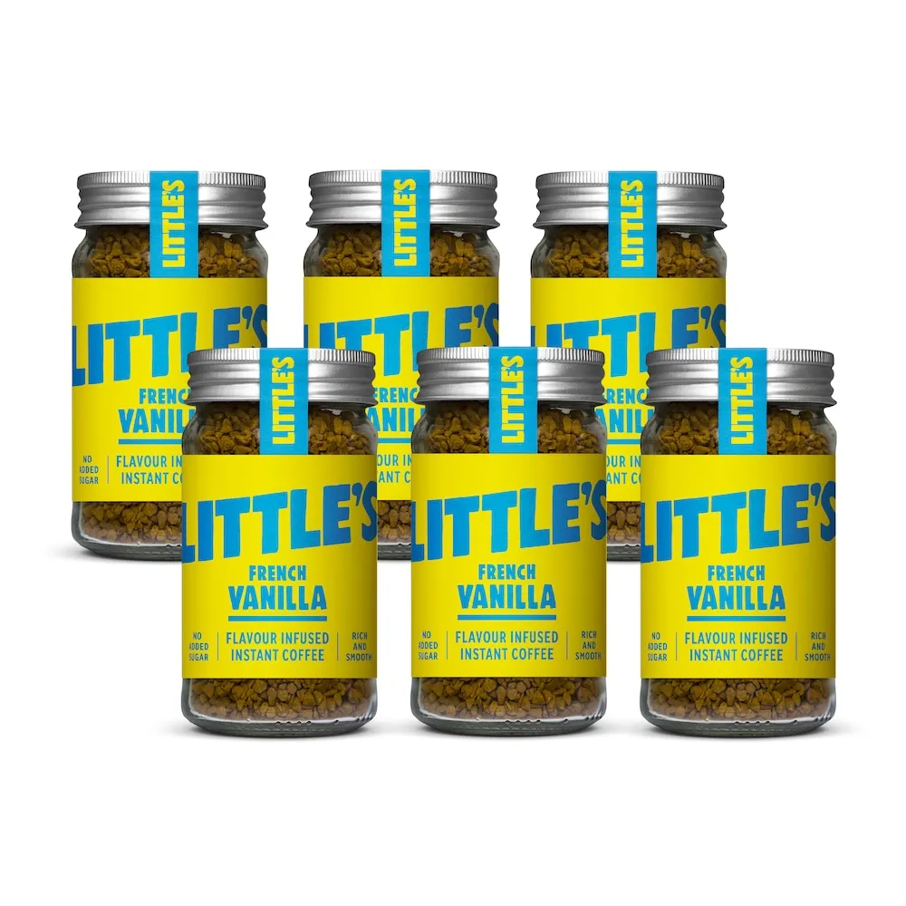 【LITTLE’S】法式香草風味即溶咖啡(無糖)(50g/罐 共6罐)