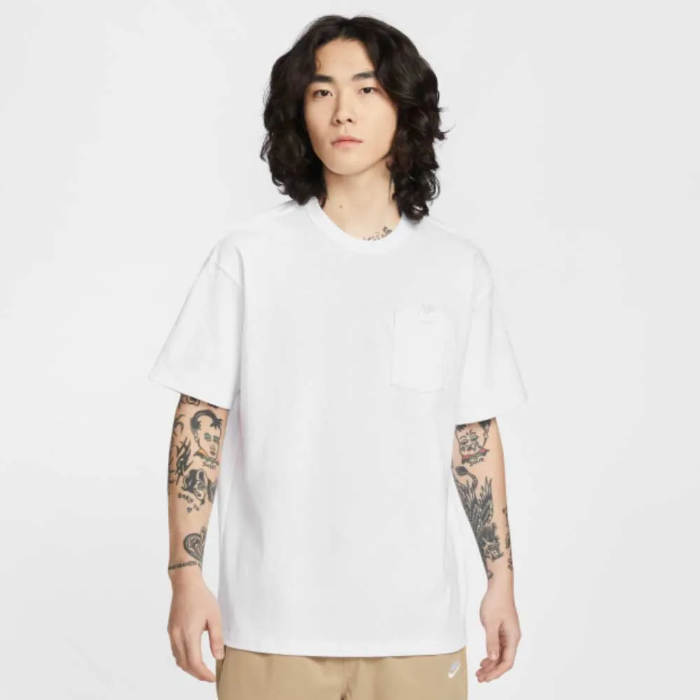 【NIKE 耐吉】短袖上衣 男 寬鬆 AS M NSW TEE LSE PRE ESS SUST 白 IH1124-100 (3S4981)