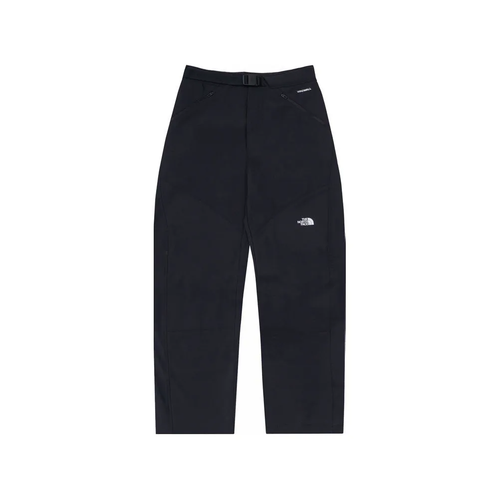 【The North Face】TNF 防潑水輕量長褲 W DIABLO REGULAR STRAIGHT PANTS - AP 女 黑 (NF0A8KGTJK3)