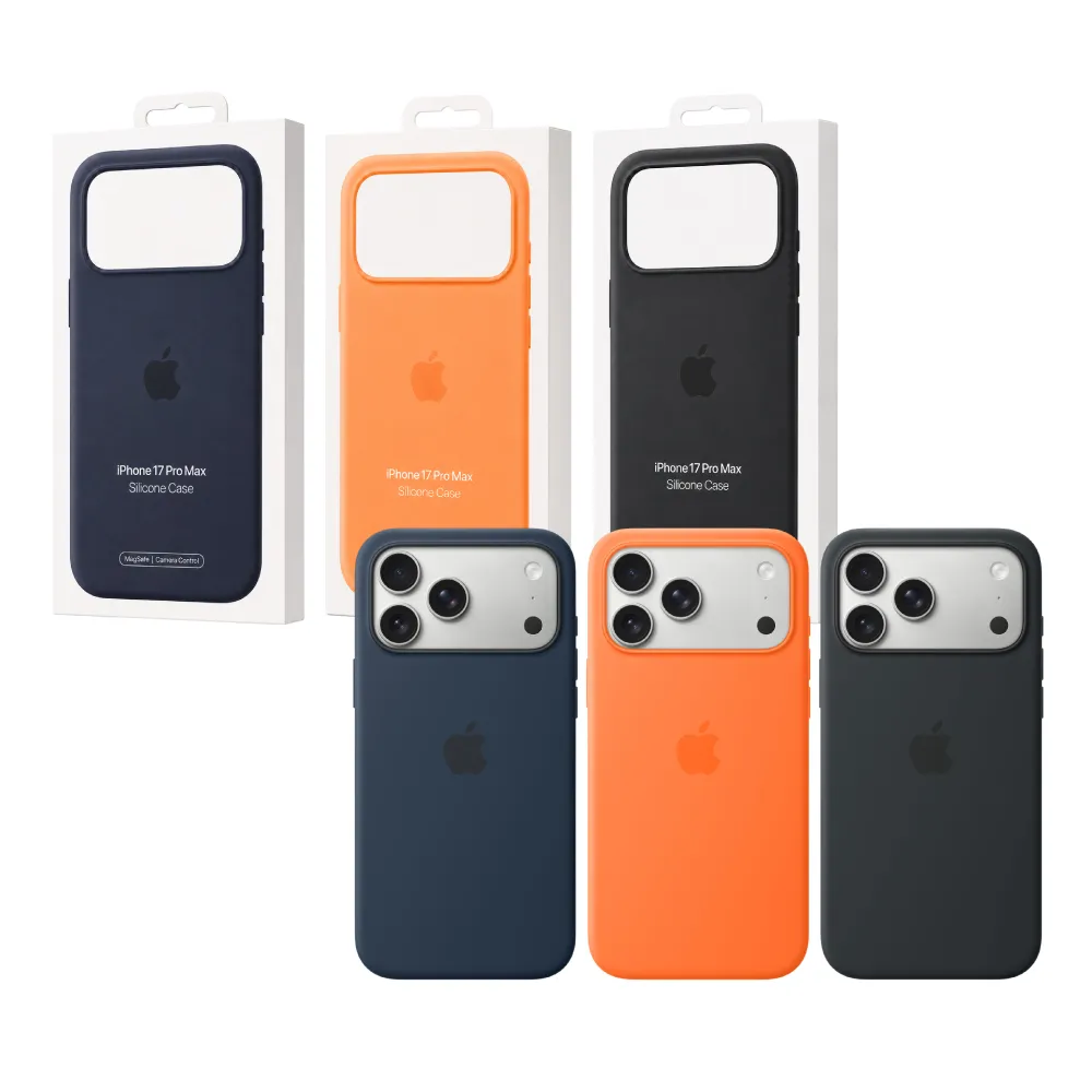 【Apple】原廠公司貨 iPhone 17 Pro Max MagSafe 矽膠保護殼 A3560 (盒裝)