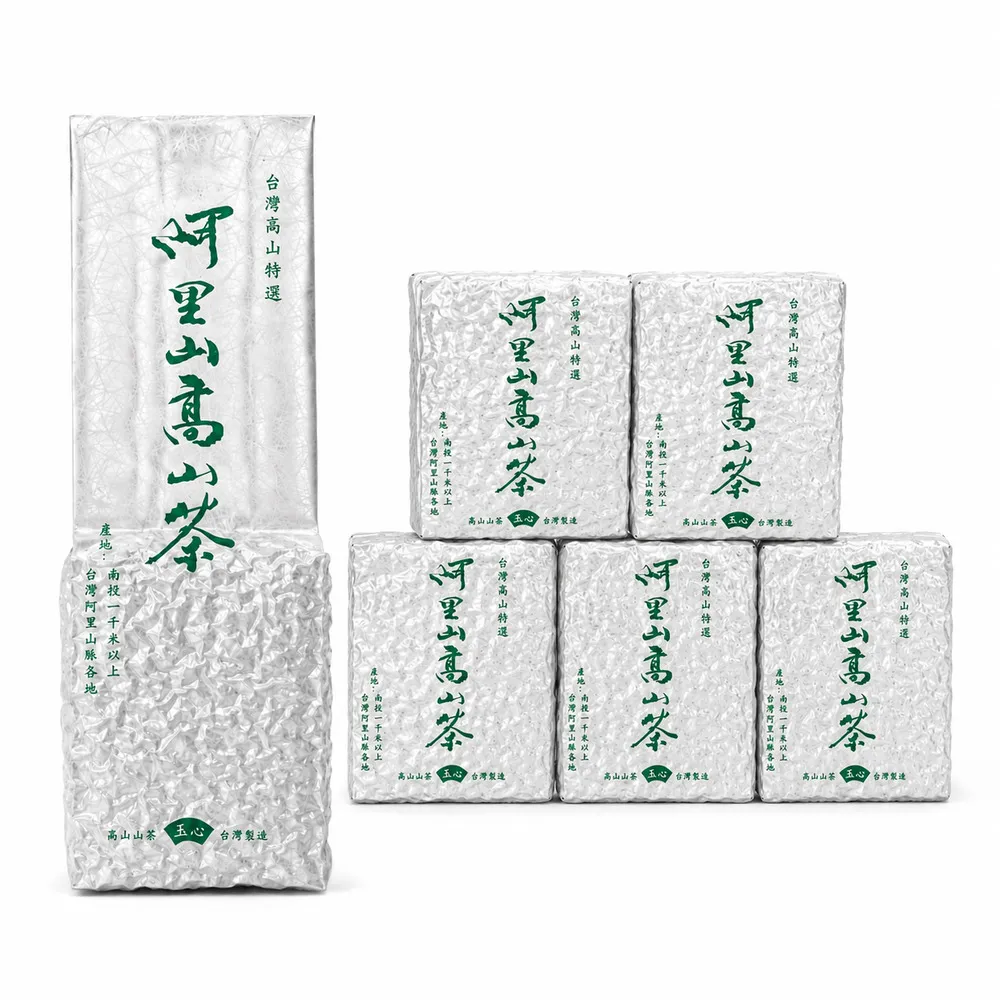 【台灣茶葉產銷協會】阿里山烏龍茶 6入組｜150g×6包 共900g