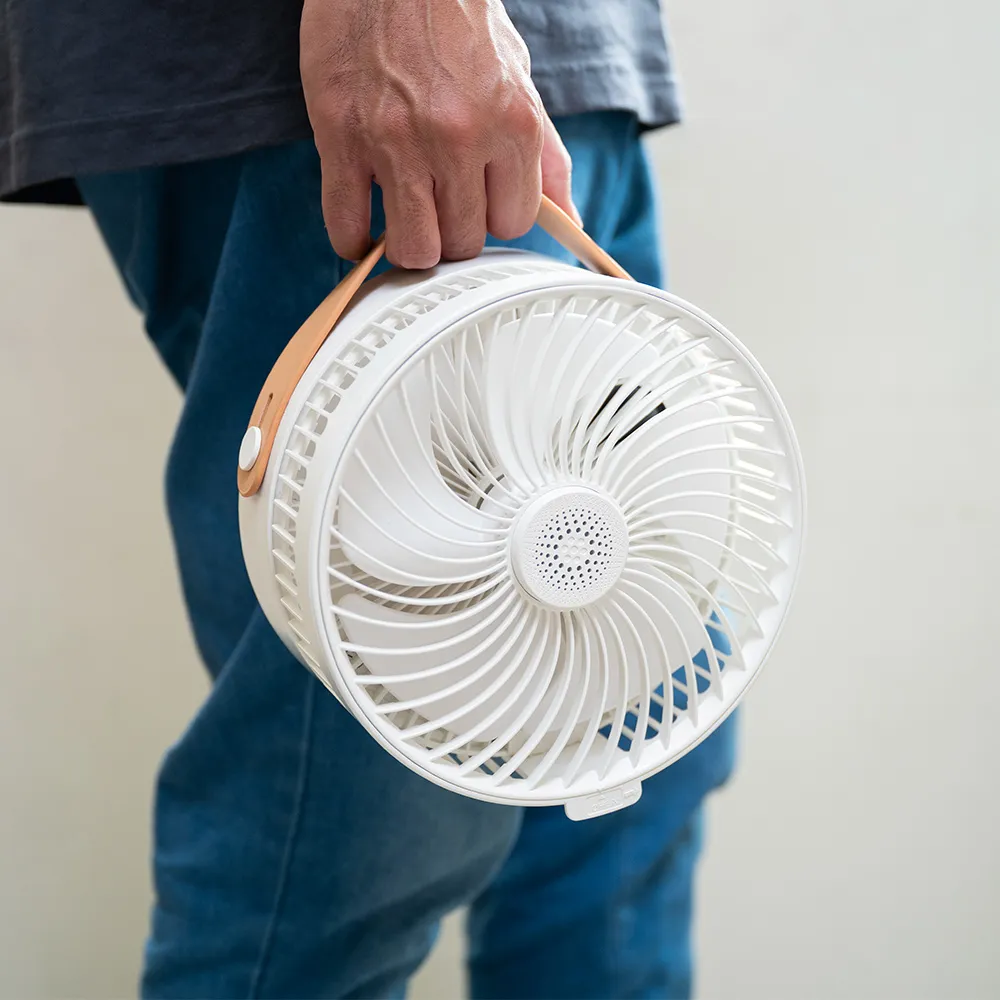 【撥撥的架子】8吋遙控折疊風扇 暖光摺疊風扇 電風扇 伸縮立扇 充電式摺疊風扇 落地風扇