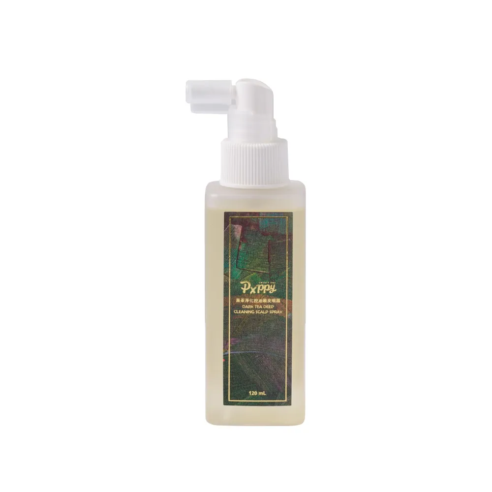 【Pxppy】黑茶淨化控油頭皮噴霧115mL Poppy21罌粟狂想 調理頭皮 油水平衡 清涼舒爽 防止頭皮異味 薄荷