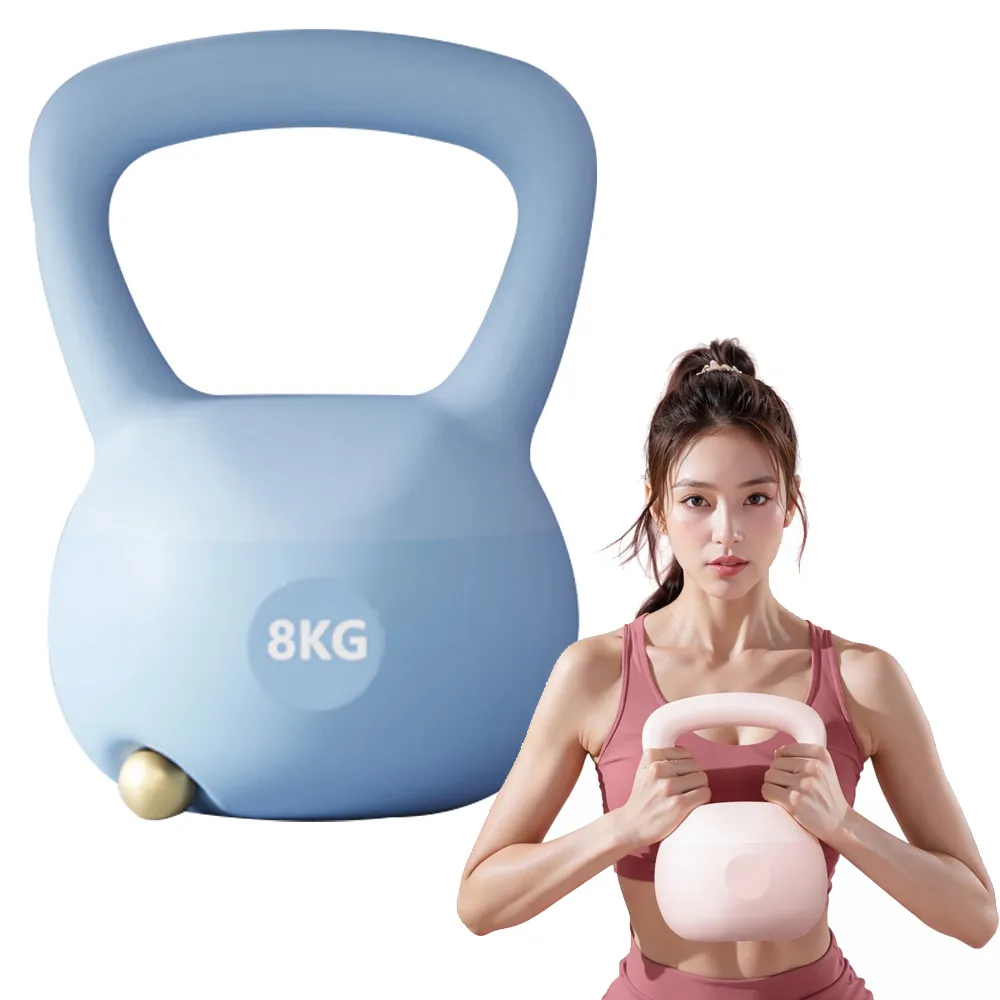 【keep power】8kg 軟式壺鈴 軟壺鈴 壺鈴 ( 附手套 防滑防汗 保護地板 環保材質 )