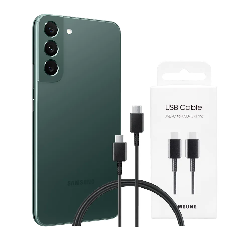 【Samsung 三星】原廠公司貨EP-DA705 3A 雙Type C傳輸線1m -黑(for S25 S24系列)