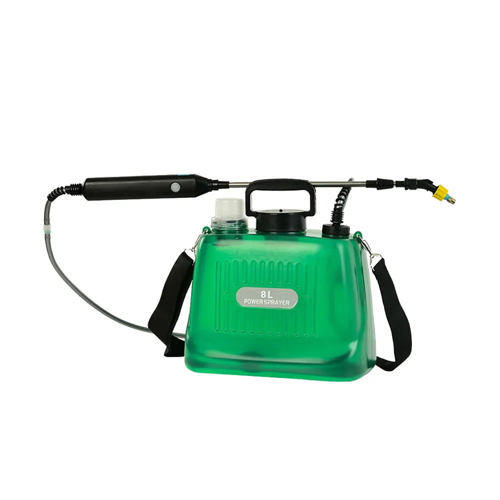 【巧可】肩負式8L電動噴霧器 消毒噴藥壺 3.7V雙口電動噴壺 園藝噴水壺 手提式噴霧器