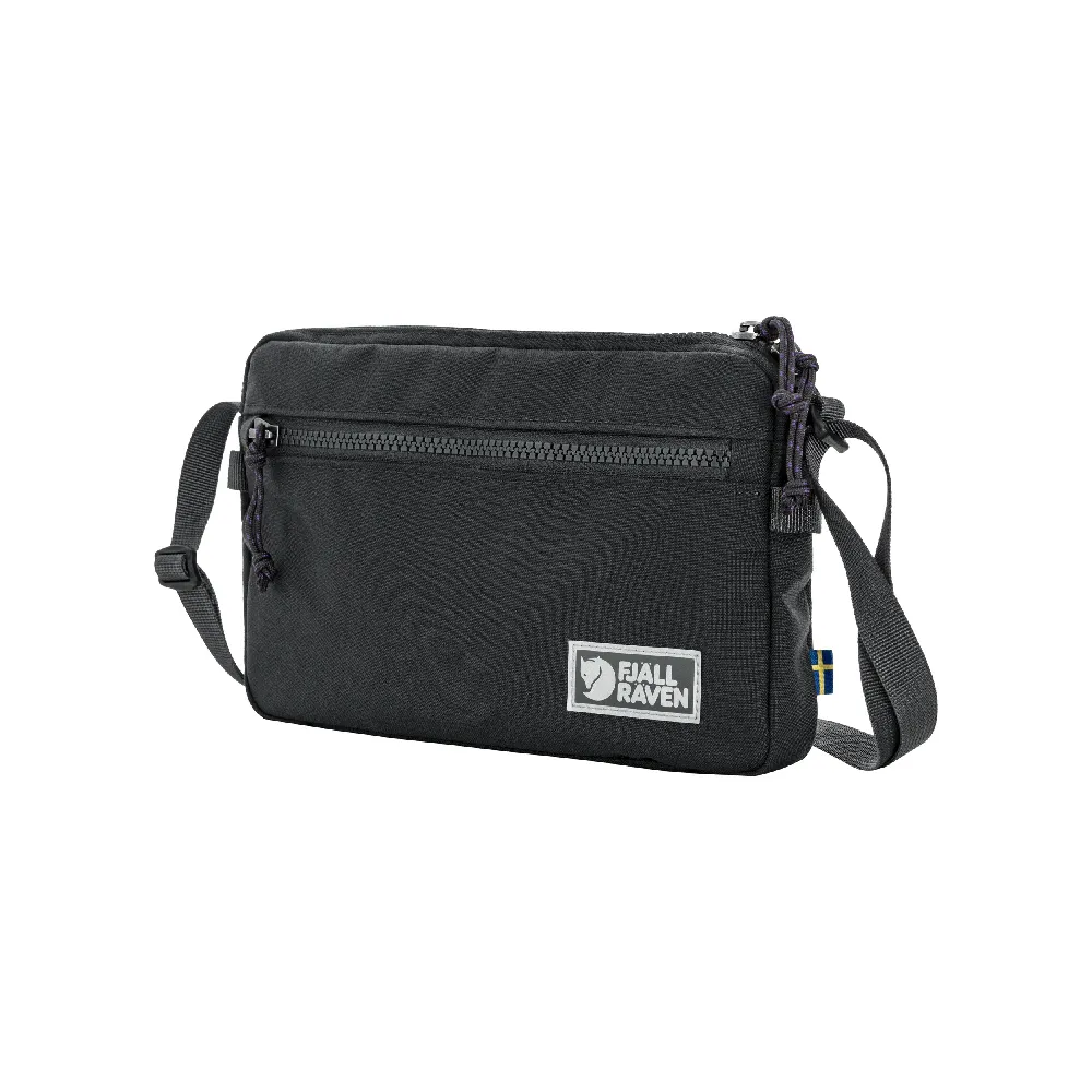 【Fjallraven】雙11 Vardag Pocket Large隨身袋《煤炭黑》F23200339/側背包/隨身包