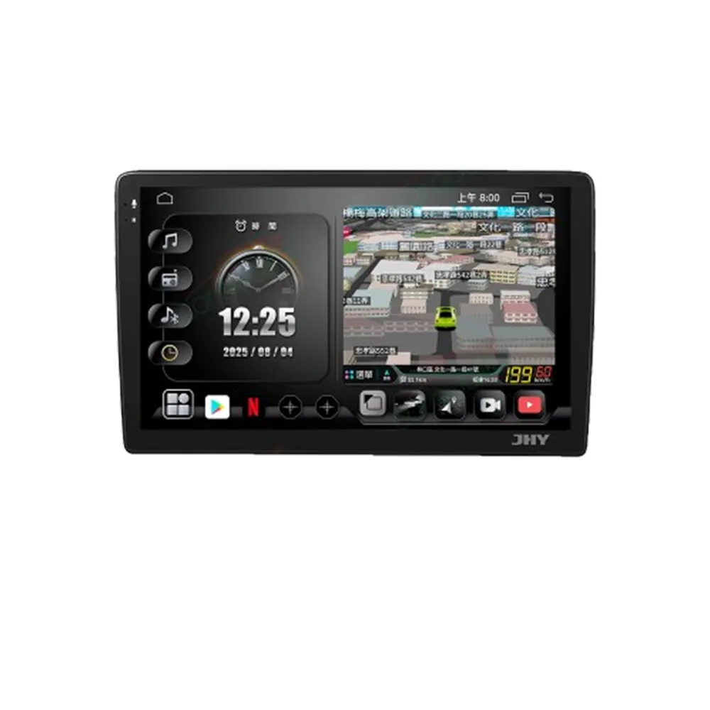 【JHY】JHY QS60 10吋 4G LTE安卓急速八核心多媒體導航車用主機 不含修飾框 送安裝_車麗屋