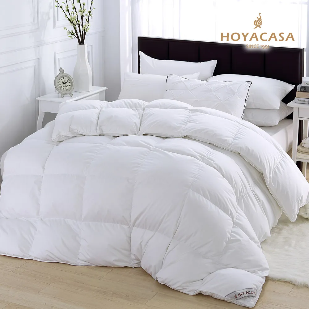 【HOYACASA  禾雅寢具】法國95/05立體隔間羽絨被 冬被-雙人(6x7尺)