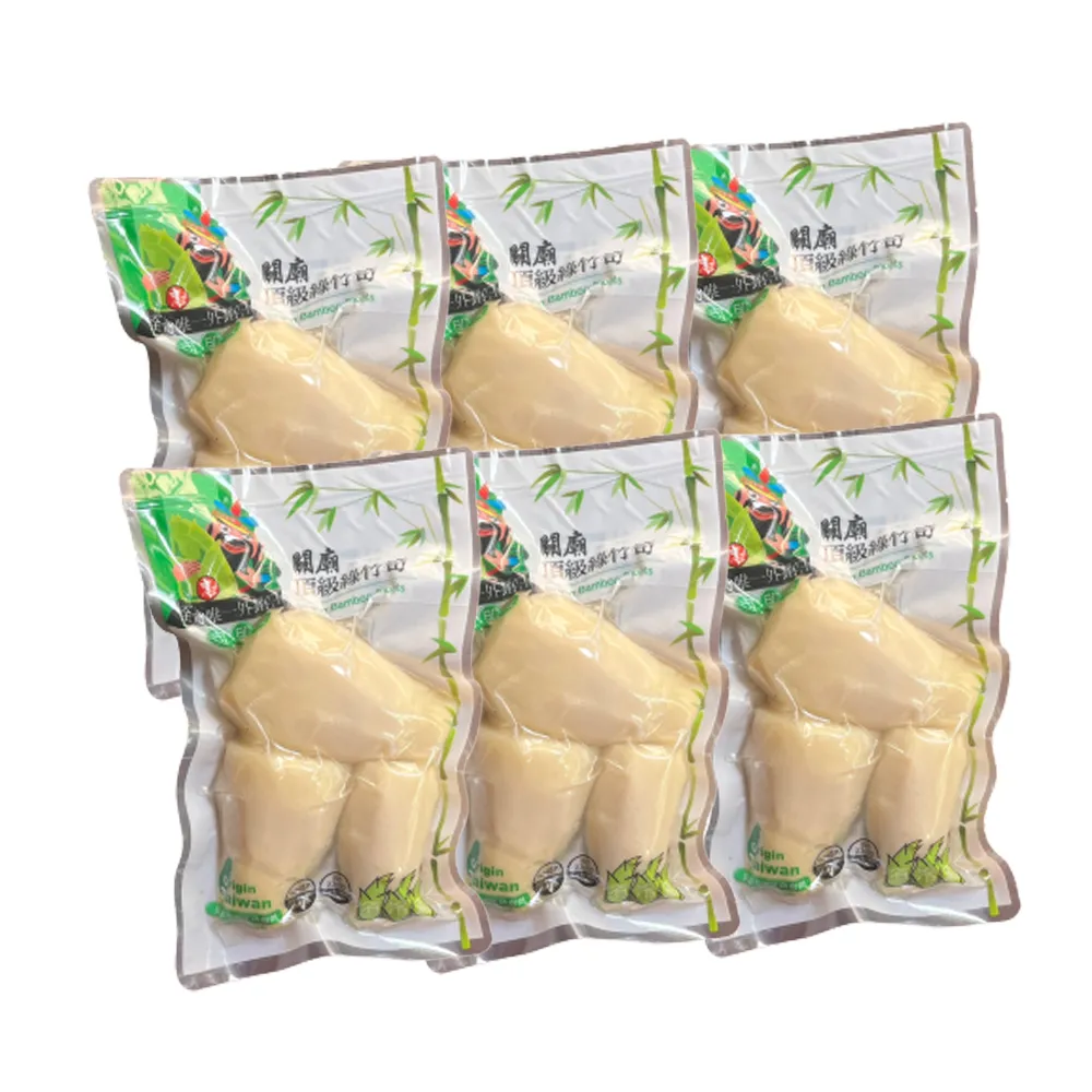關廟果菜生產合作社 頂級鮮甜綠竹筍-筍粒300g/包x6(常溫配送/筍子/涼拌/沙拉/煲湯/鮮脆)