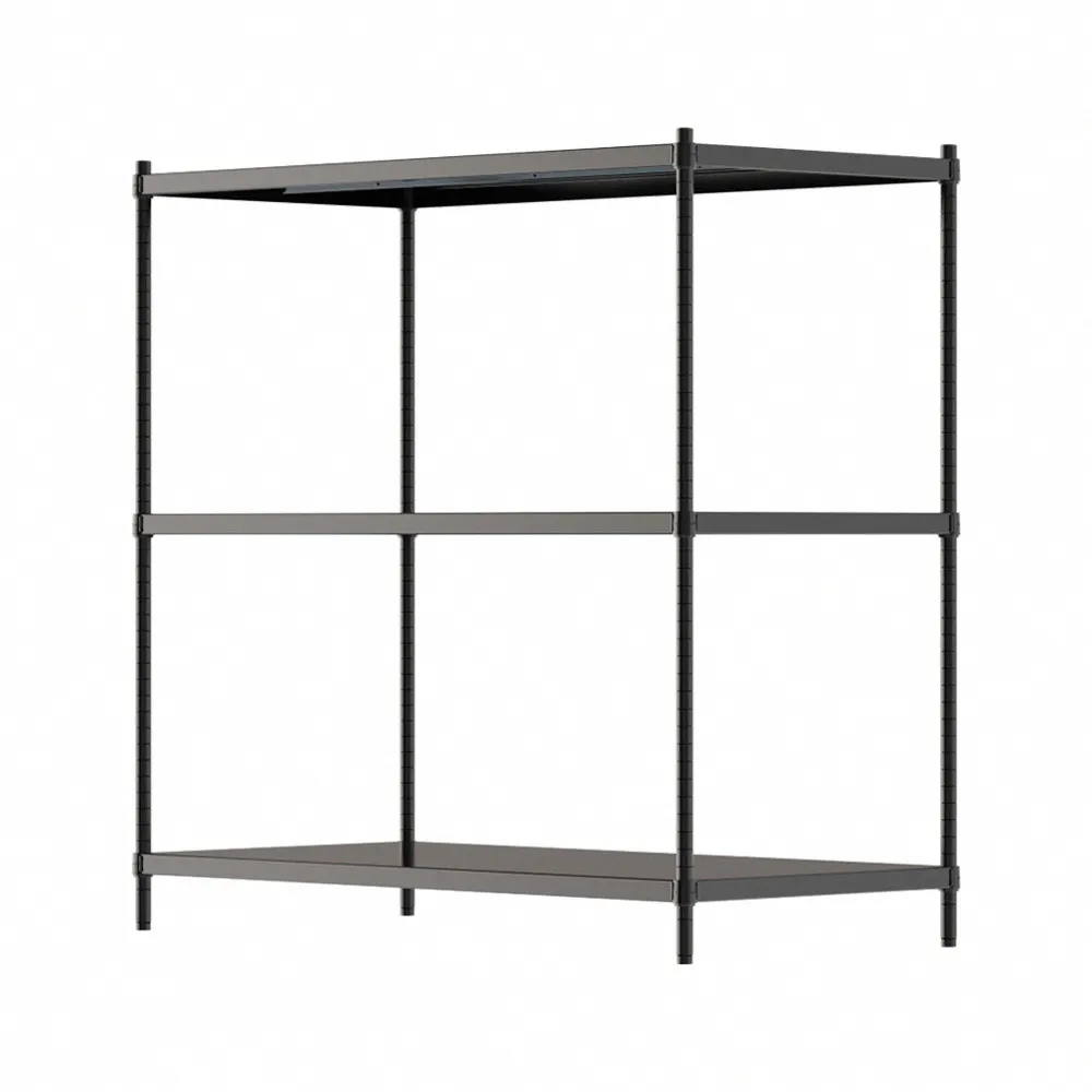【dayneeds 日需百備】極致工藝 120x60x120cm 烤漆三層架 兩色可選(展示架/儲藏架/收納層架/層架/鐵架)