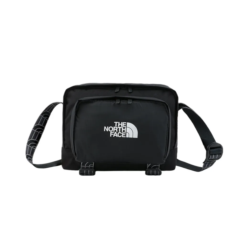 【The North Face】2.5L 大容量休閒單肩包《黑》8AMV/斜背包/單肩背包/側背包/小包/休閒背包