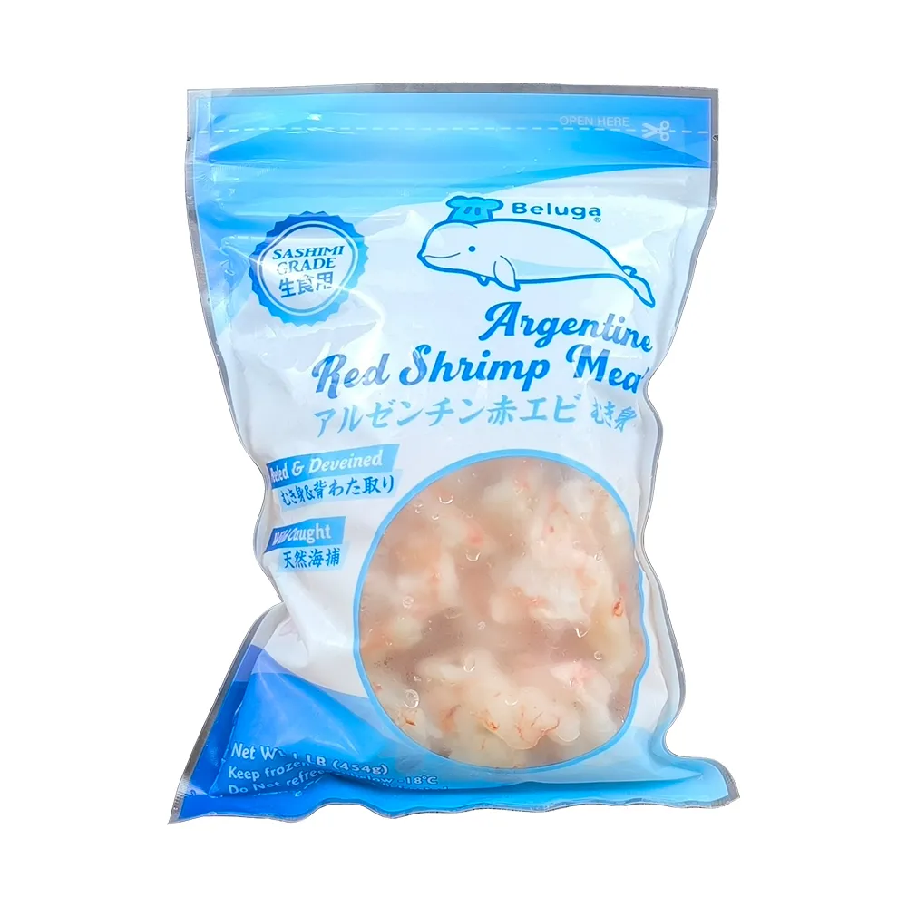 【三頓飯】生食級Beluga阿根廷天使紅蝦仁(4包_454g/包)
