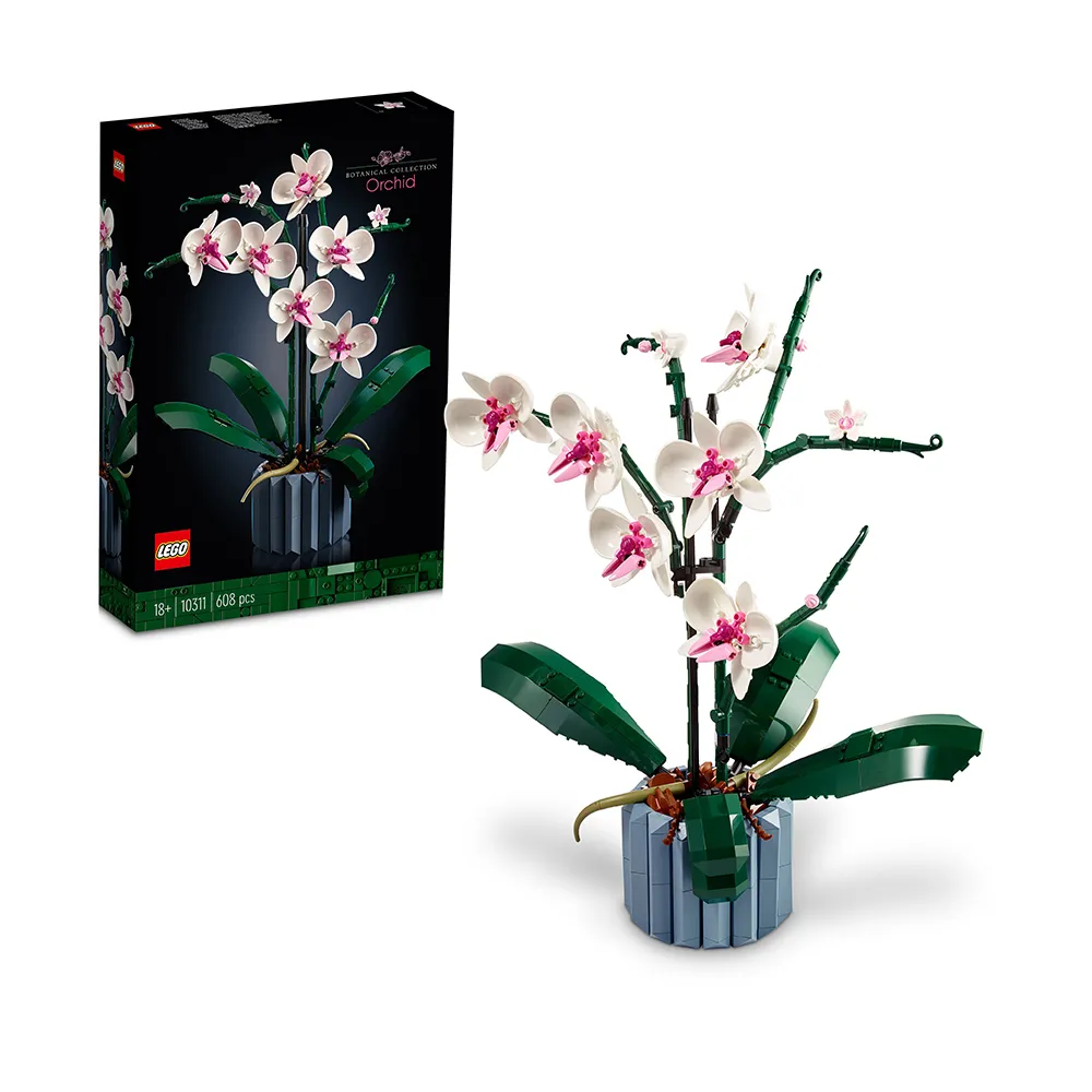 【LEGO 樂高】Botanicals 10311 蘭花(花藝 植栽 居家擺設 禮物 送禮推薦)