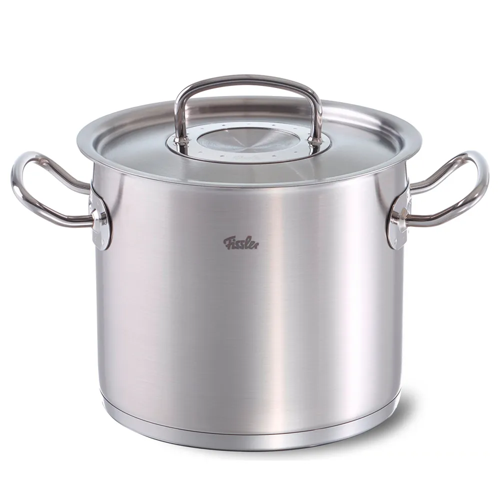 【Fissler】主廚系列雙耳高湯鍋 24CM/9.1L(總代理公司貨)