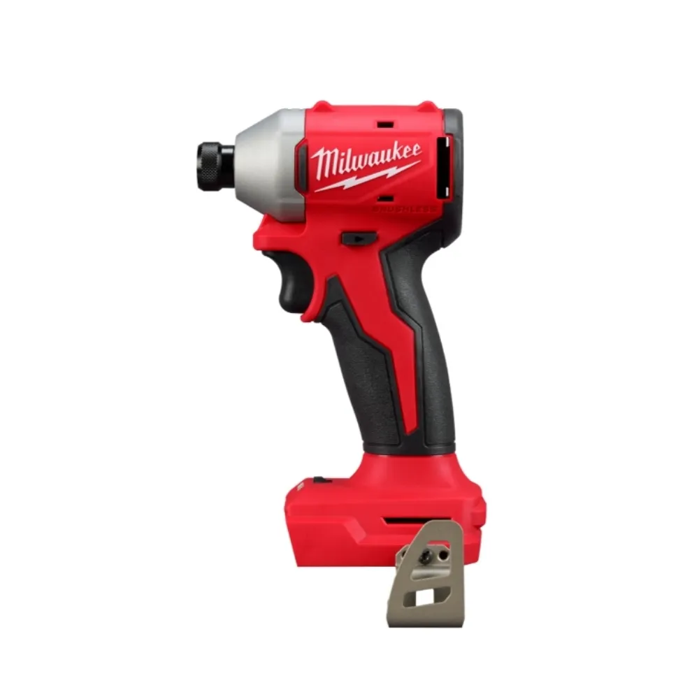 【Milwaukee 美沃奇】美沃奇18V鋰電無碳刷精銳衝擊起子機電鑽 FID3入門款(M18 BLIDR單5.0提袋版)