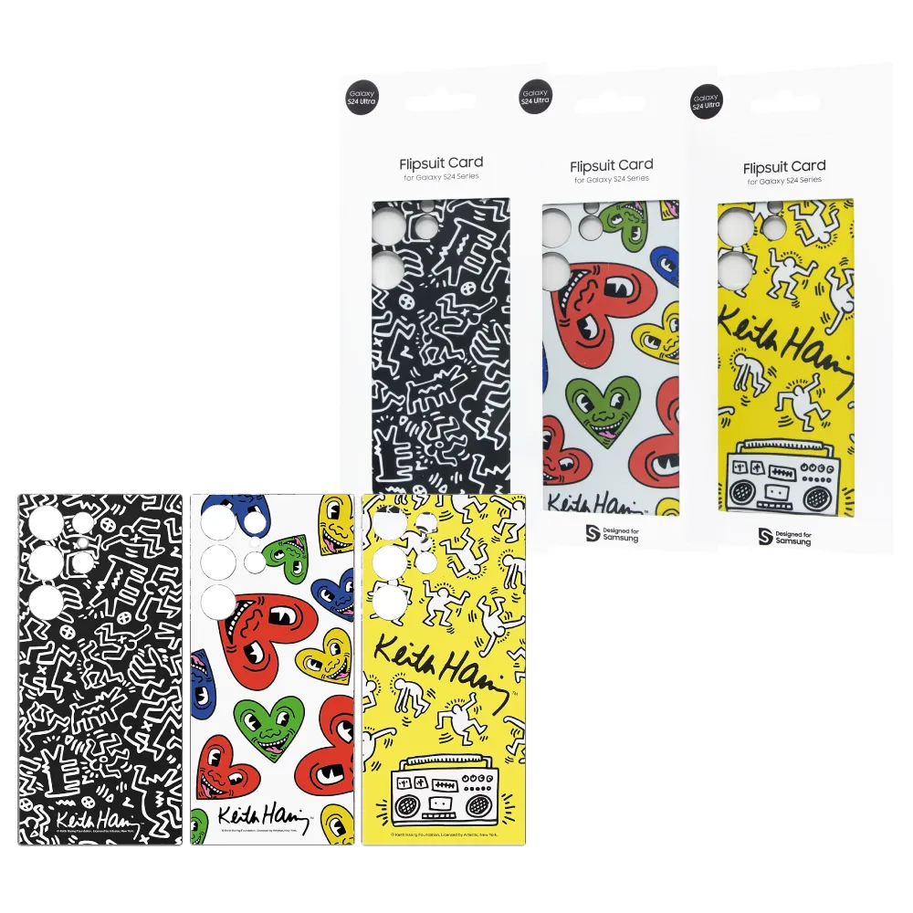【Samsung 三星】Galaxy S24 Ultra 5G Keith Haring 原廠主題感應卡(GP-TOS928)