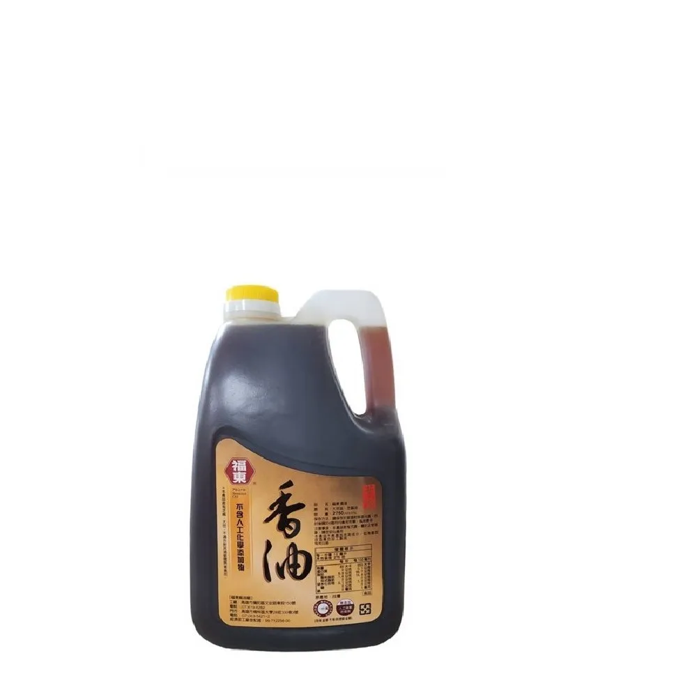 【Fudung 福東】金黃標香油3公升(小磨芝麻香油)