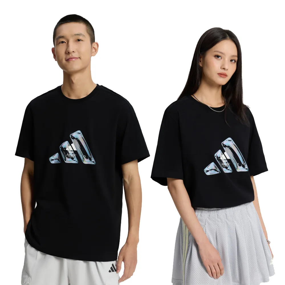 【adidas 愛迪達】圓領短袖T恤 M  LOGO TEE1 男女 - LE1239