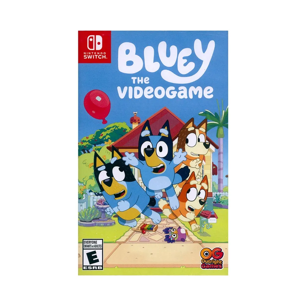 【Nintendo 任天堂】NS Switch 妙妙犬布麗:電玩版 Bluey: The Videogame(中英日文美版)