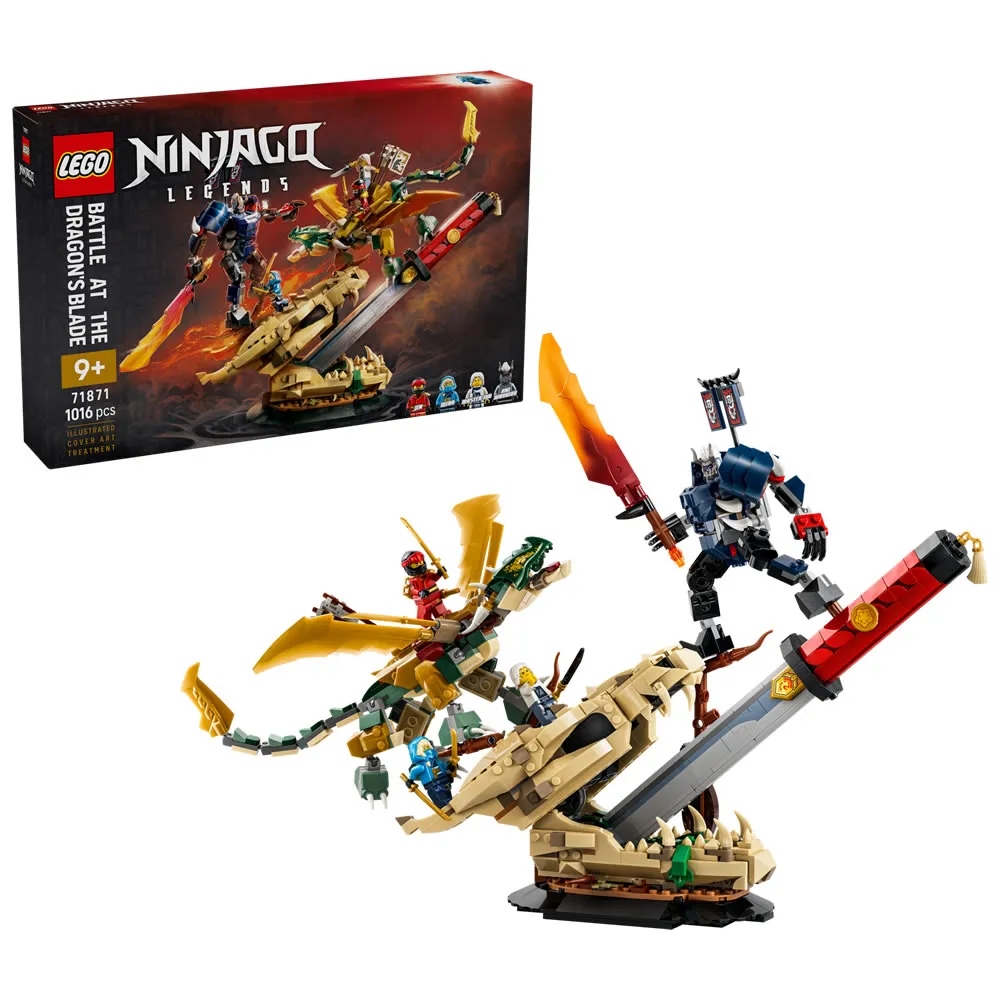 【LEGO 樂高】71871 旋風忍者系列 - 龍刃之戰