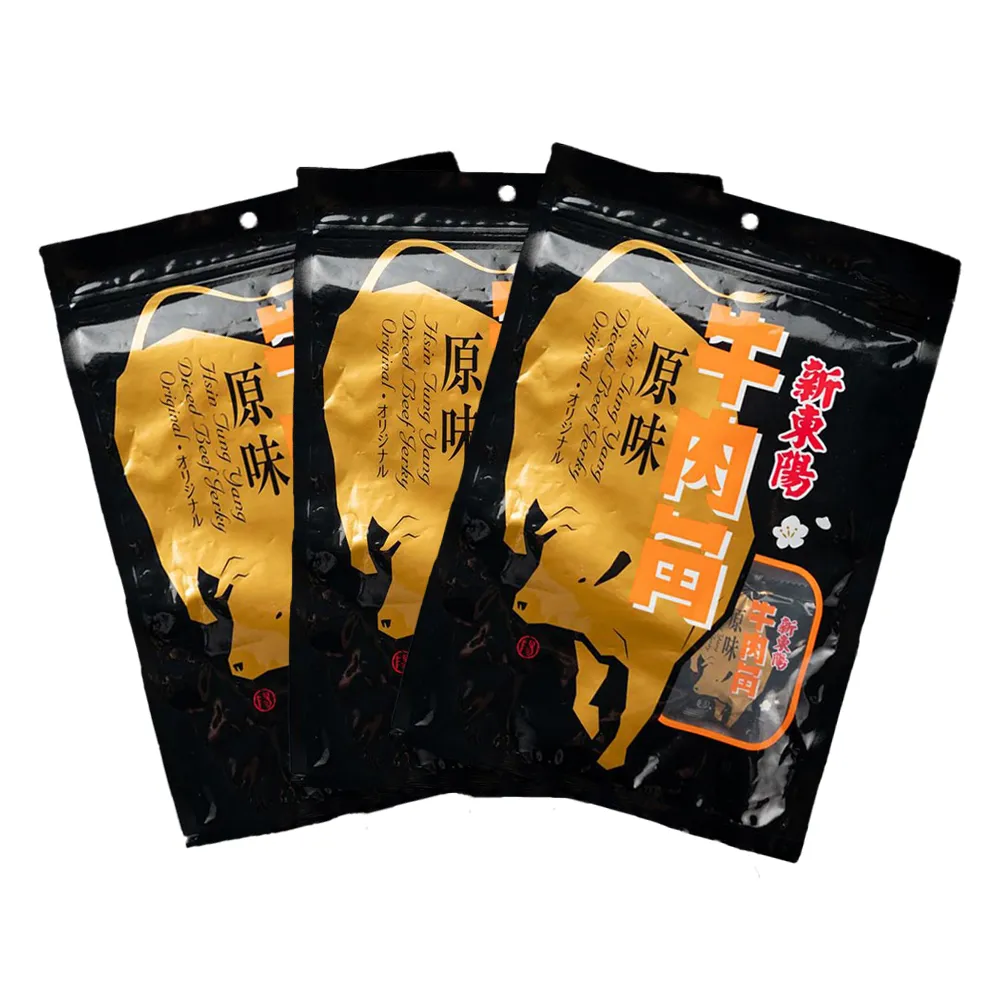 【新東陽】牛肉角3包組210g(原味/辣味)