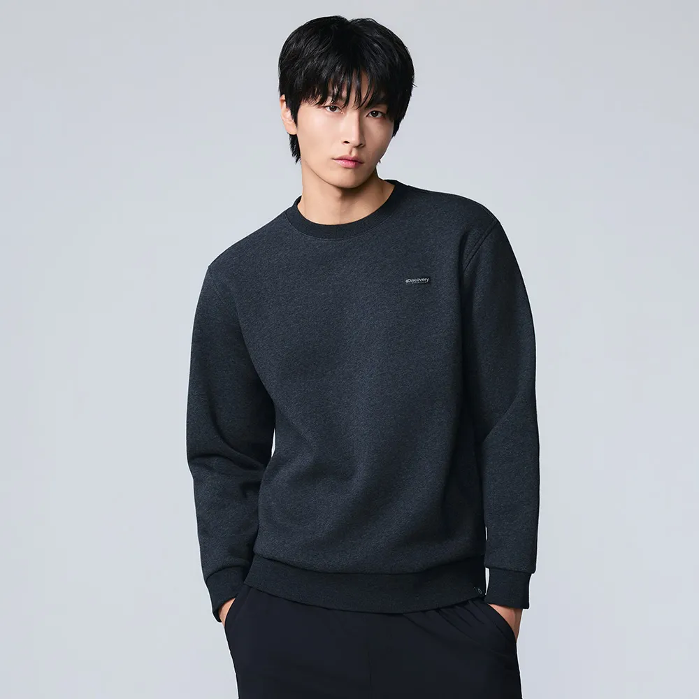 【Discovery Expedition】Denver 刷毛長袖上衣 大學T(DXMT73066-CGD)