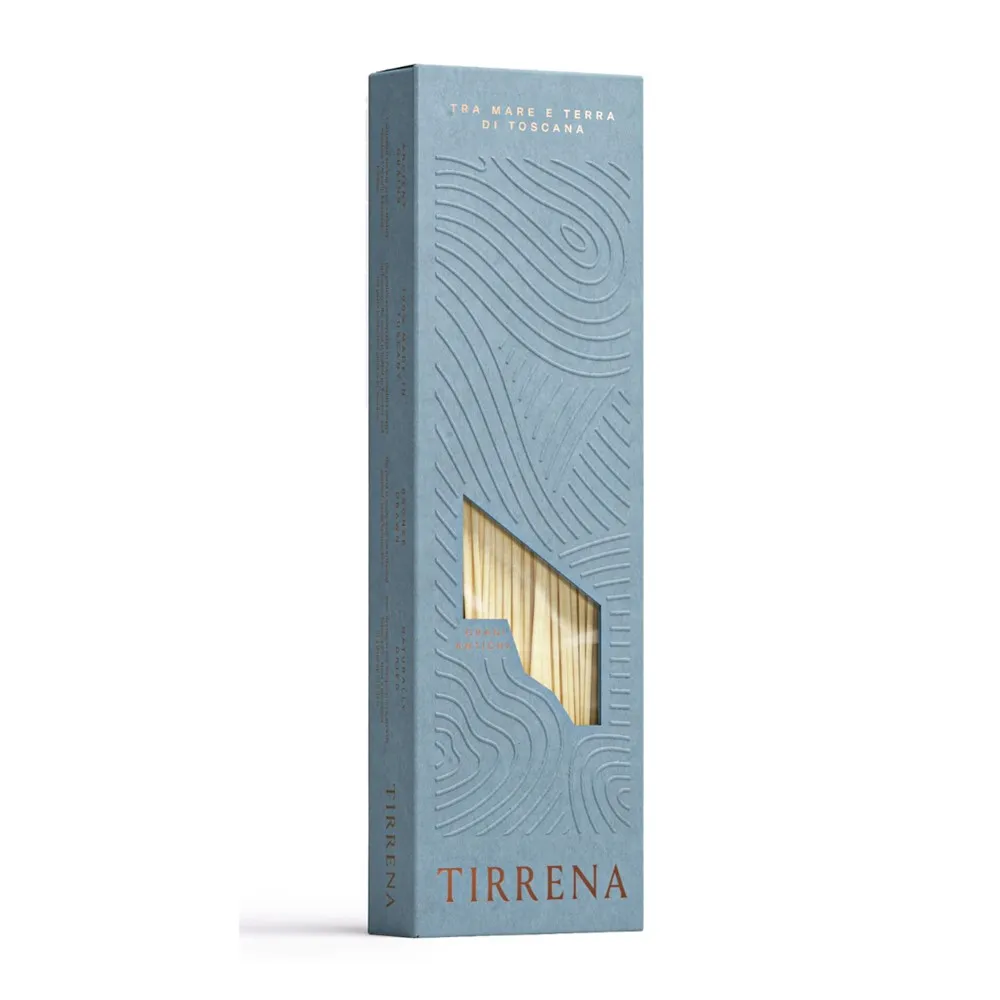 【Tirrena】義大利麵粗粒直麵 5號 500克/盒(Frescobaldi 家族手工製作)雙11
