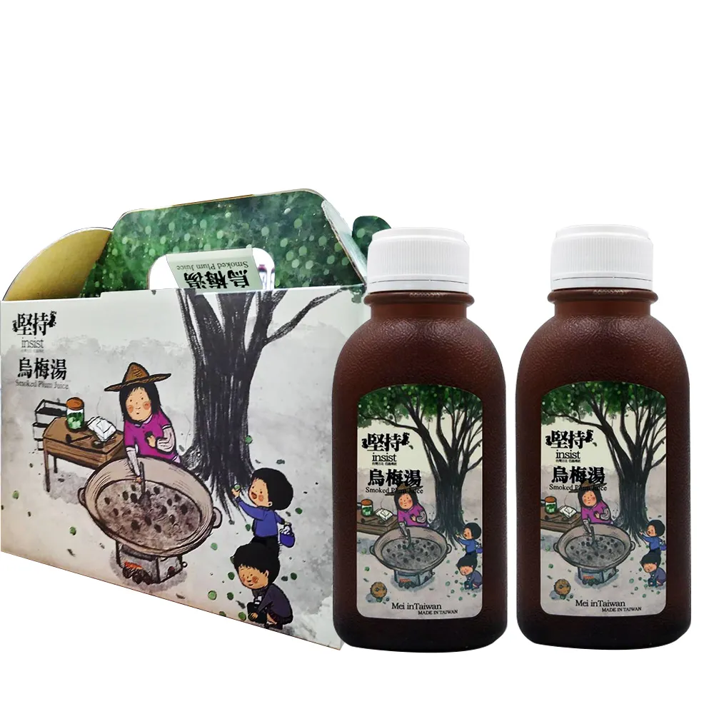 【信義鄉農會】堅持烏梅湯禮盒X1盒(350ml X8罐/盒) 伴手禮