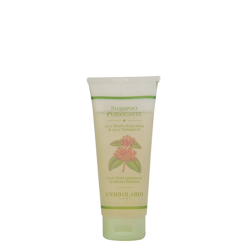 【L’ERBOLARIO 蕾莉歐】薄荷維他命E洗髮精200ml