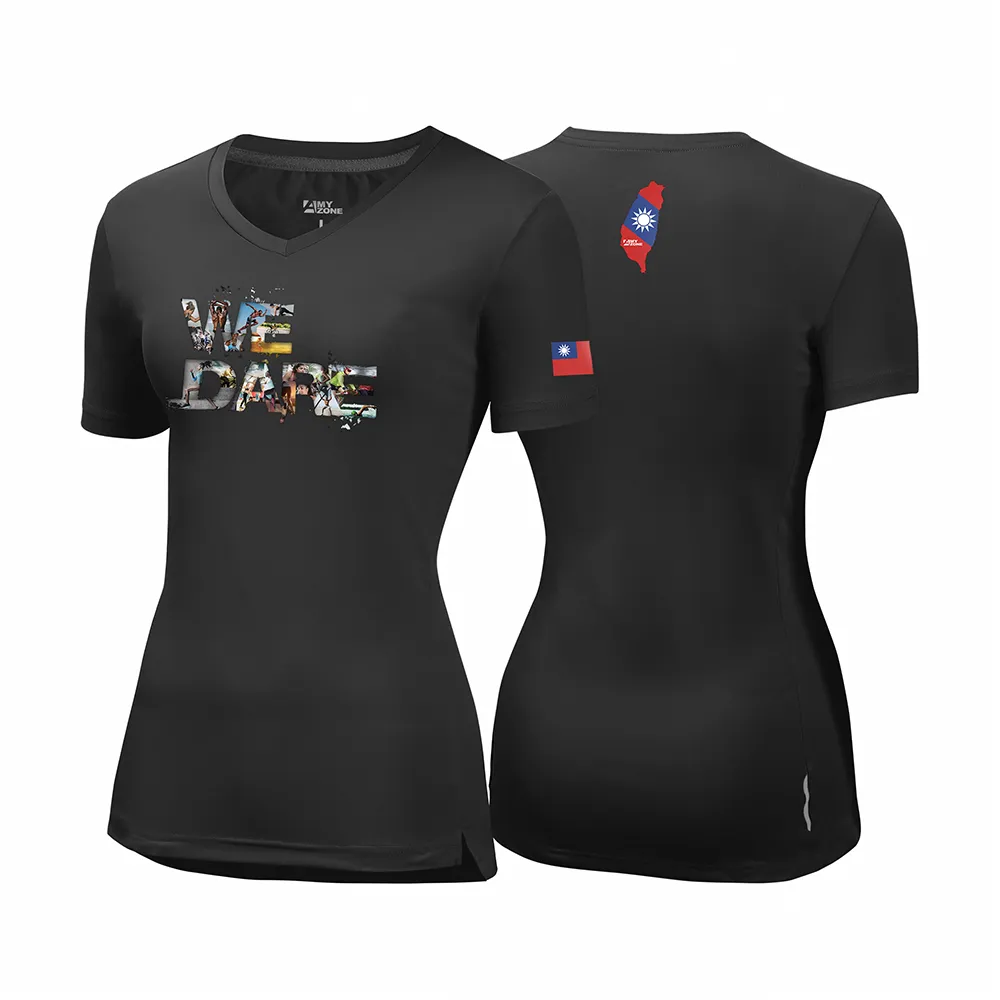【A-MYZONE】涼感感溫 吸濕快乾登山排汗衫/短袖登山上衣/透氣上衣(抗菌除臭/高彈力/調節體溫/防曬)