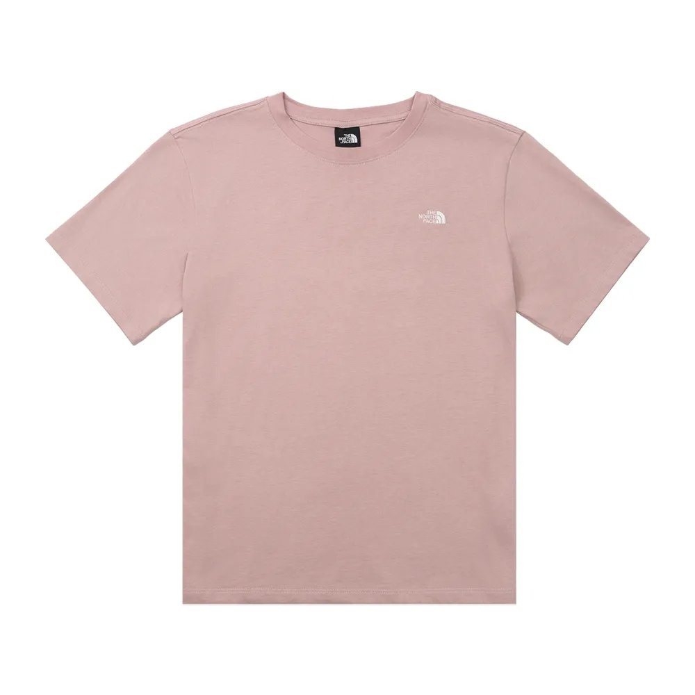 【The North Face】北臉 短袖上衣 女 純棉 W HIKE RLX SS TEE GRAPHIC 粉 NF0A8JKZ0SO