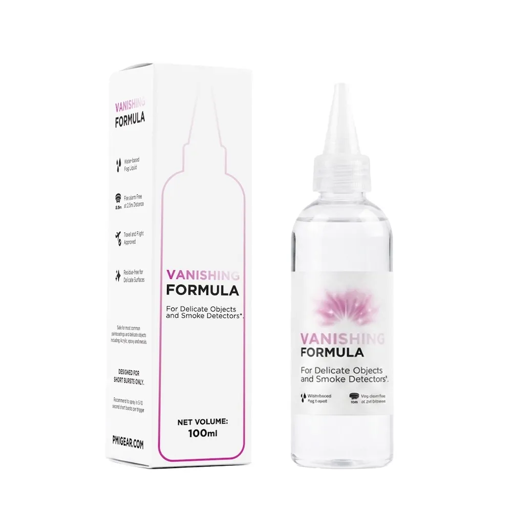 PMI 專業煙霧機 Vanishing Formula 100ml 快散型霧化煙油 煙霧機配件