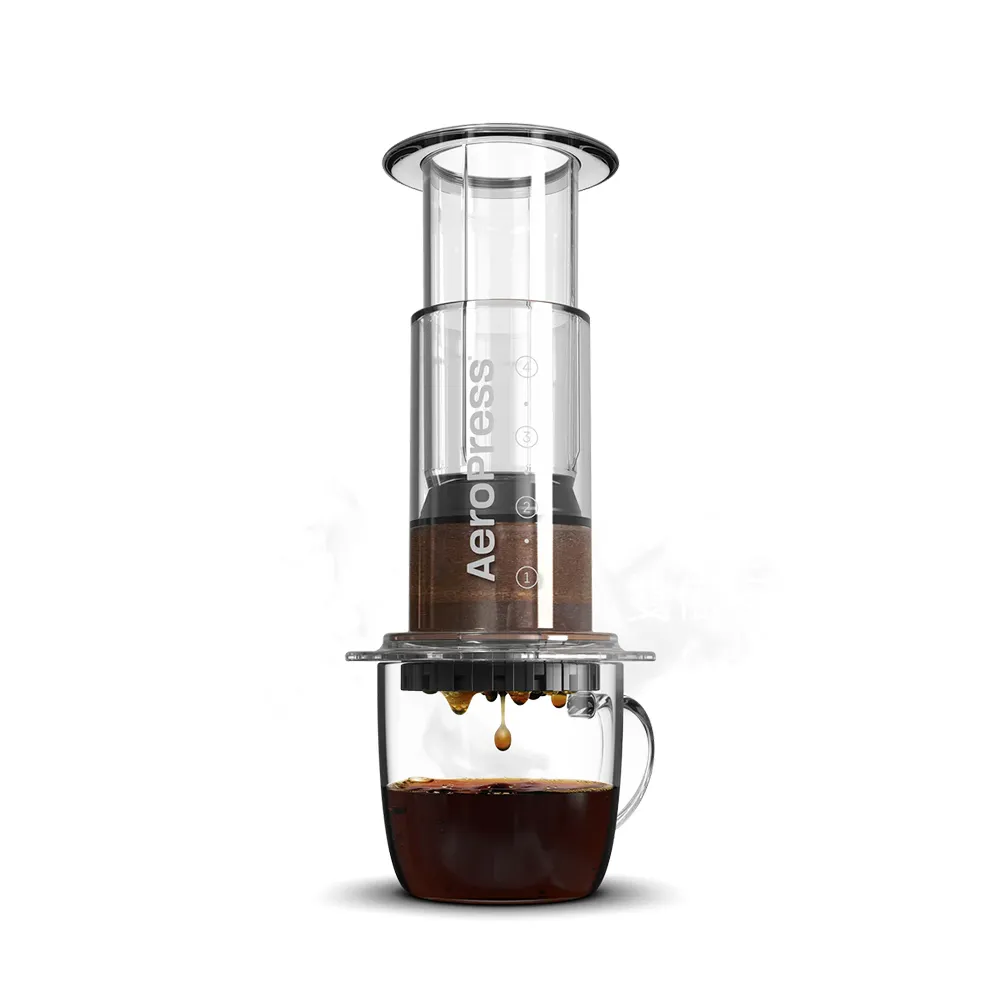 【AEROPRESS】AeroPress Clear ｜美國愛樂壓 透明版(美國製/Tritan材質)
