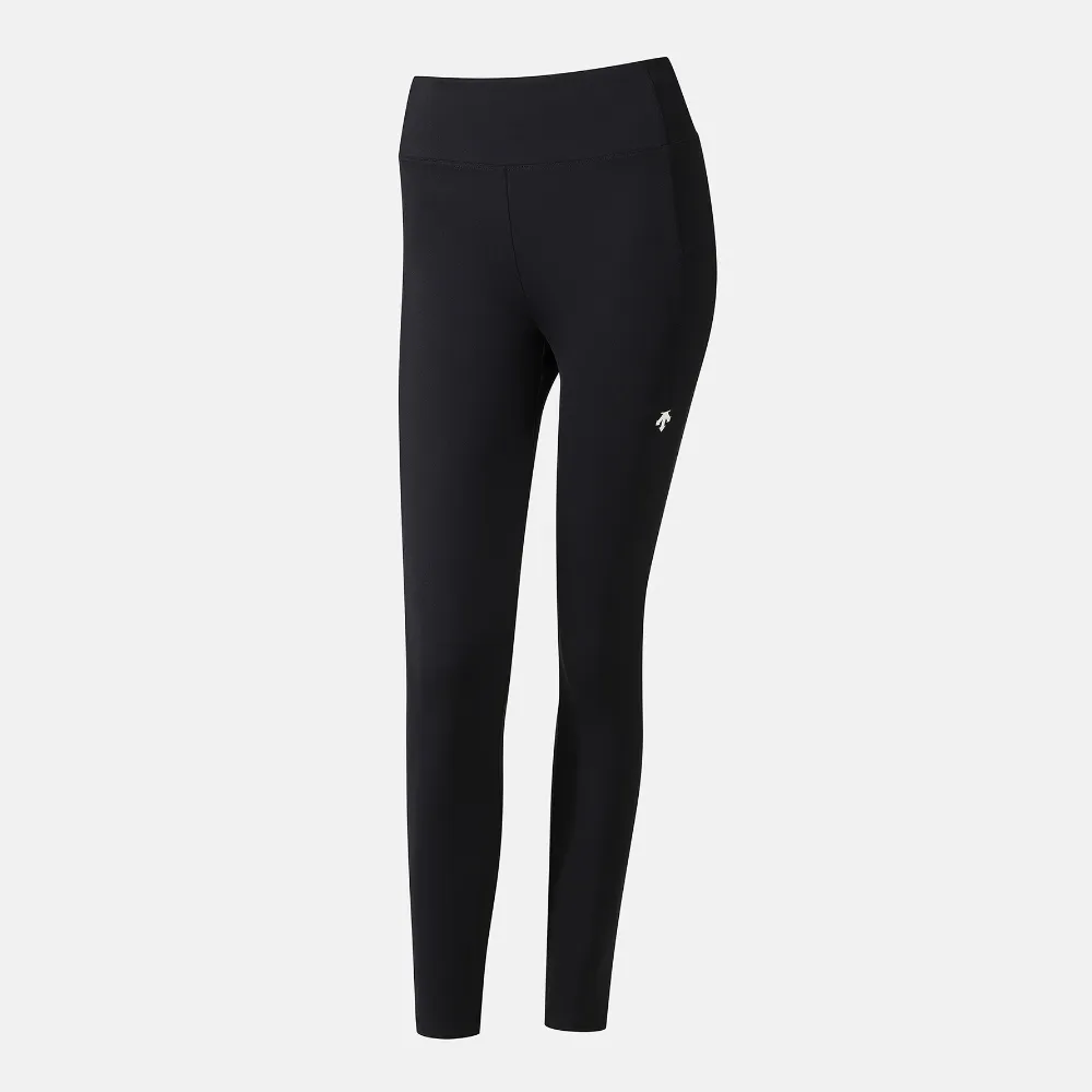 【DESCENTE】緊身長褲 女 運動褲 瑜珈 WOMENS BREEZESKIN 9.5-LENGTH LEGGINGS 黑 SR322PKL71-BLK0