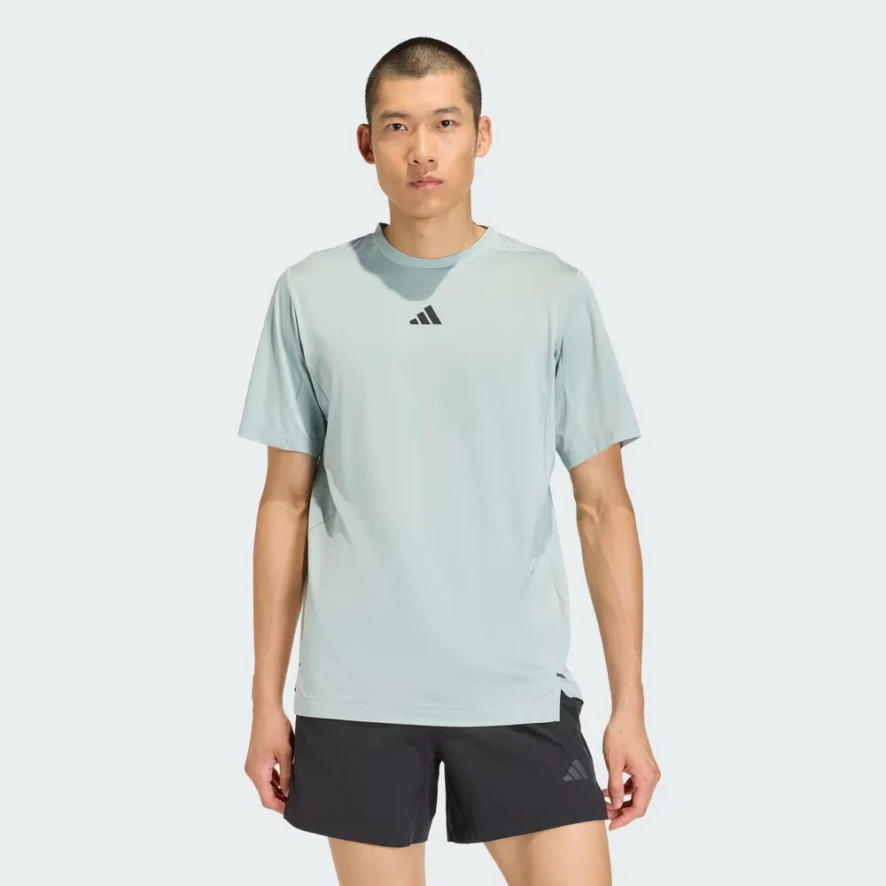 【adidas 愛迪達】運動 休閒 短袖 T恤 男上衣 D4T ESS T-SHIRT(KE9931)
