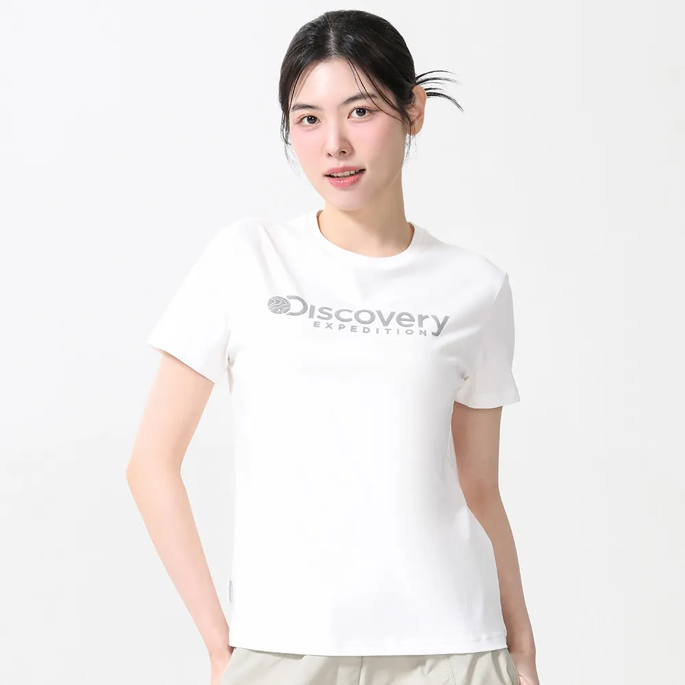 【Discovery Expedition】Freshvent Logan 女版短袖T恤 上衣 (DWRS72053-WHS)