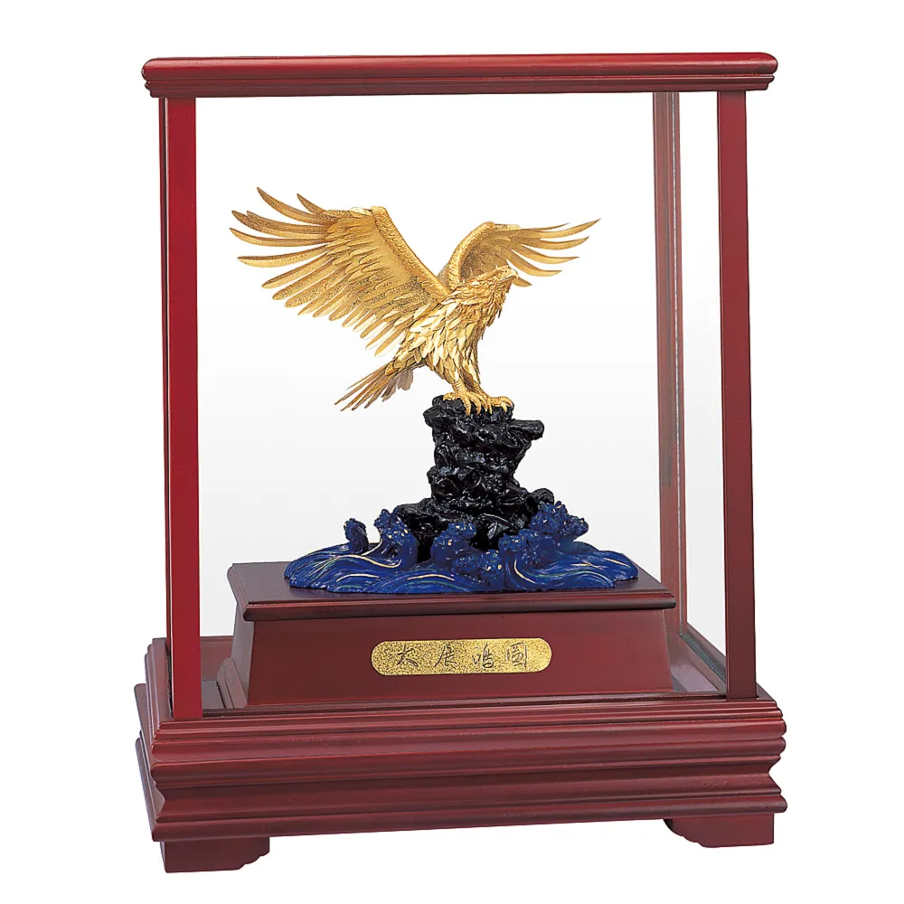 【開運陶源】純金 立體金箔櫥窗禮品(大展鴻圖)