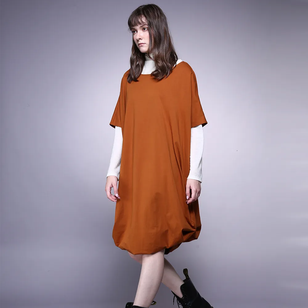 【PANGCHI 龐吉】出清品 造型棉T洋裝(2128012/65)