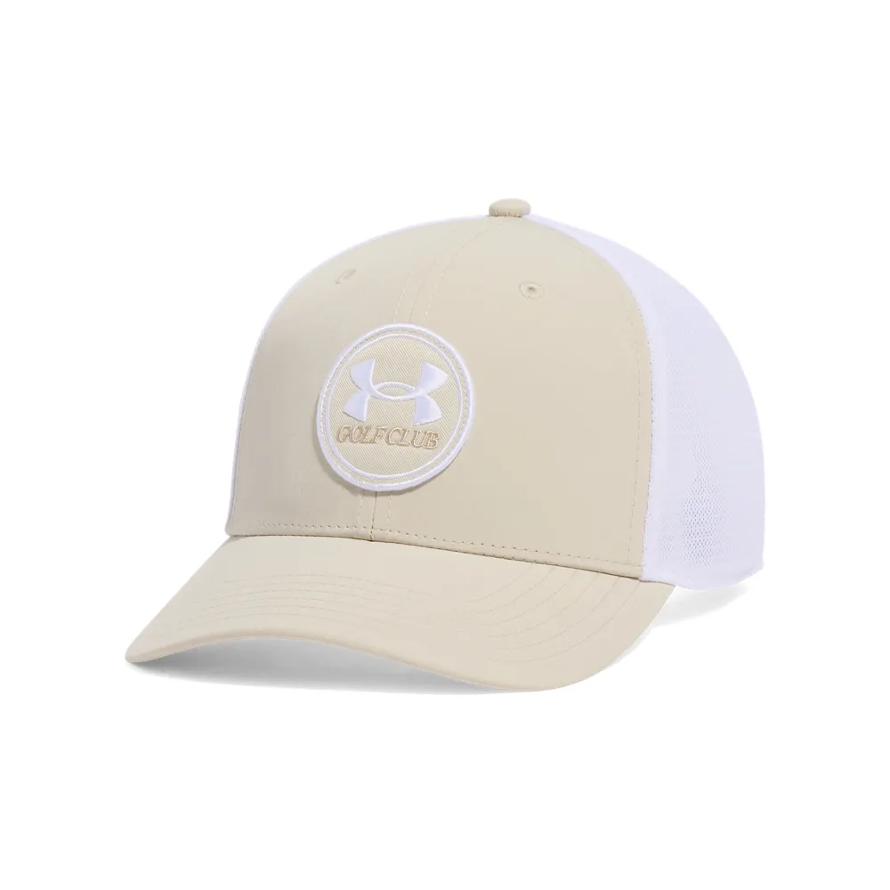 【UNDER ARMOUR】UA 男 Iso-chill Drive Low 高爾夫球帽_1389888-289(米白色)