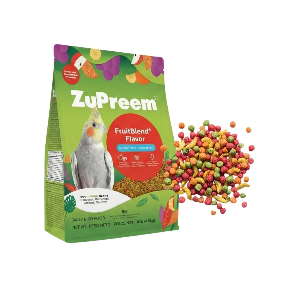 【Zupreem 美國路比爾】水果滋養大餐-中型鸚鵡飼料 2LB(鸚鵡飼料 鳥飼料)