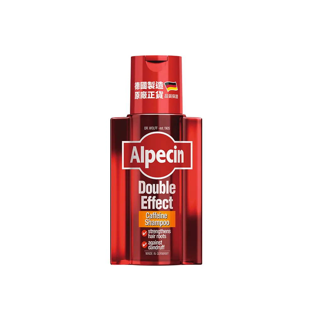 【Alpecin】雙效咖啡因抗頭皮屑洗髮露 200ml