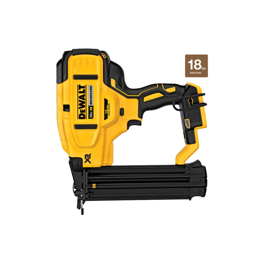 【DEWALT 得偉】20V Max無碳刷電動釘槍 空機 紙盒(DCN680B)