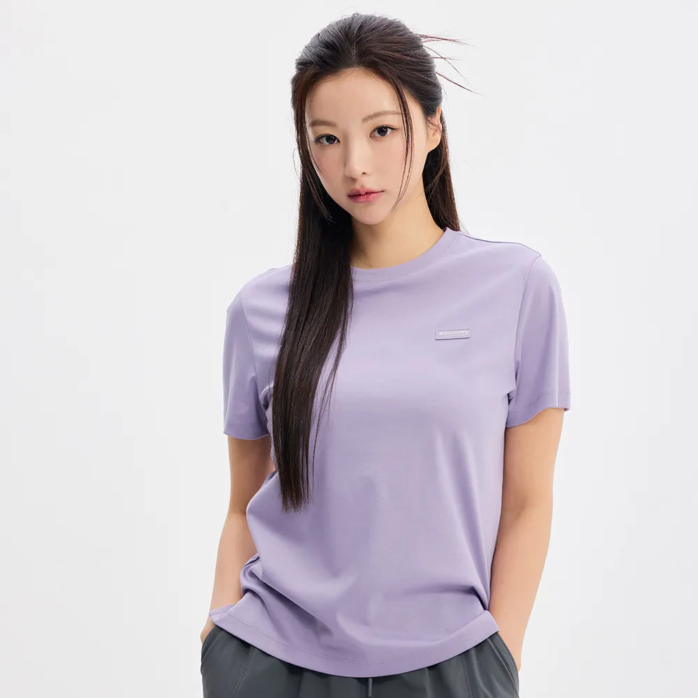 【Discovery Expedition】女版小Logo標籤短袖T恤(DWRS91053-LVS)