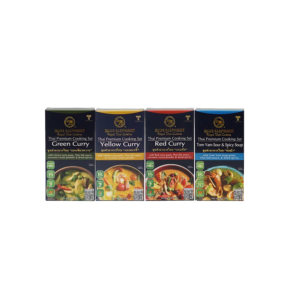 即期品【藍象】泰國 泰料理組合 90g-95g 4款任選(米其林指南 綠色產業認證)