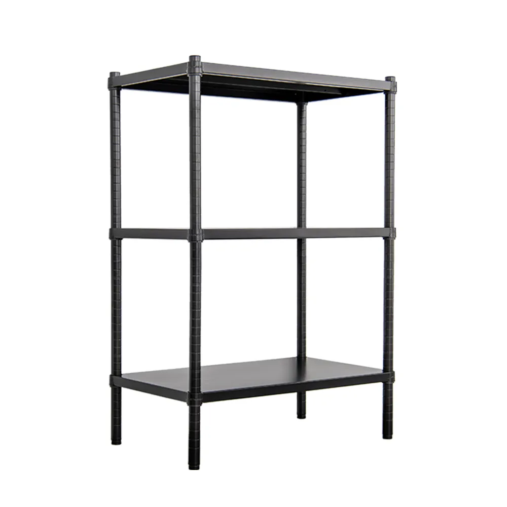 【dayneeds 日需百備】極致工藝 60x45x90cm 烤漆三層架 兩色可選(展示架/儲藏架/收納層架/層架/鐵架)