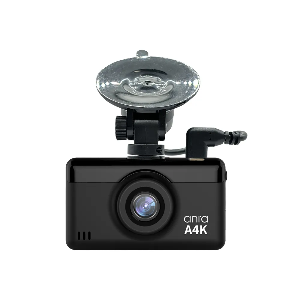 【anra】A4K 汽車行車記錄器(送64G 紀錄器 超高清UHD 4K解析度 TS以秒存檔 支援512G GPS校時)