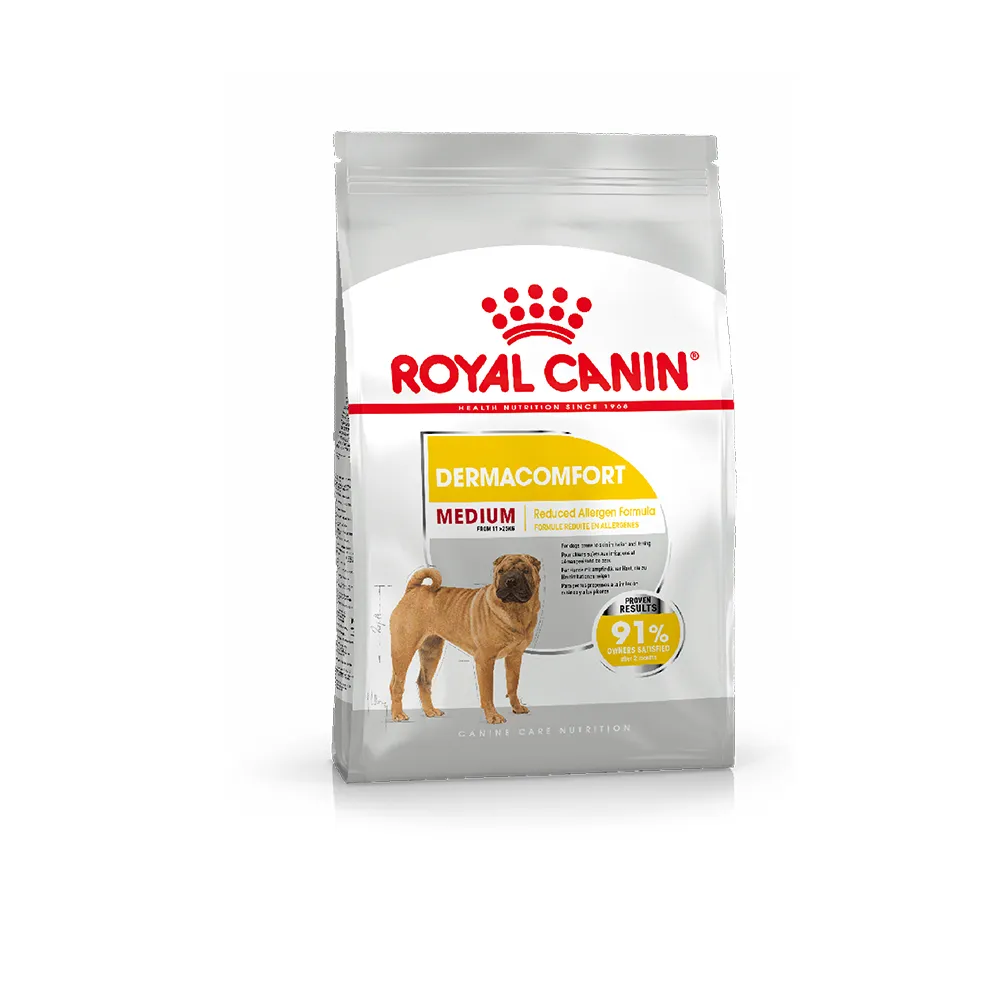 【ROYAL 法國皇家】皮膚保健中型成犬乾糧 DMM 3KG(狗乾糧 狗飼料)