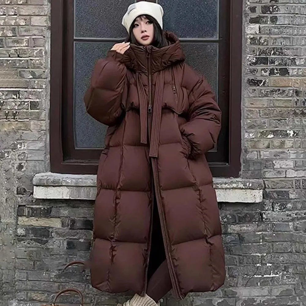 【巴黎精品】頂級真羽絨外套90%鴨絨羽絨衣秋冬外套保暖上衣大碼休閒女裝(防寒女外套3色n1lu47)